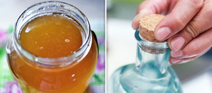 Мазь и мёда и водки