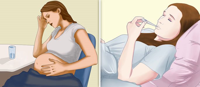 Развитие синусита у беременных женщин